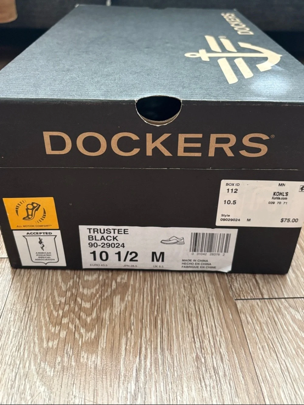 Dockers new box